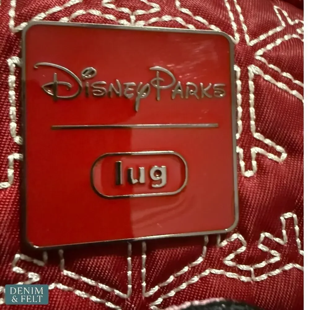 NEW Disney Parks‎ Mickey Mouse Holiday Convertible Crossbody Bag by Lug Plaid